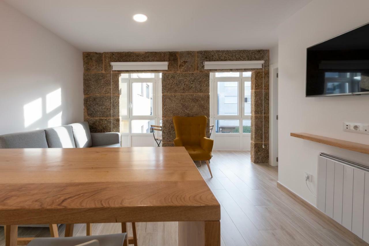 Apartamentos Mar De Fondo Muxia Exteriör bild