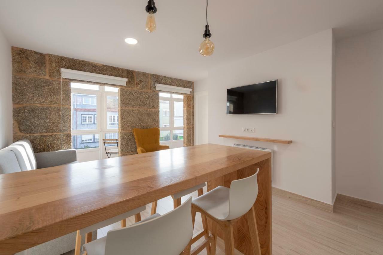 Apartamentos Mar De Fondo Muxia Exteriör bild