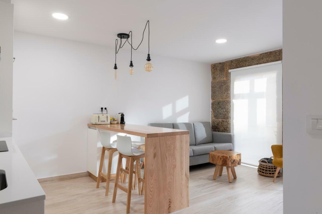 Apartamentos Mar De Fondo Muxia Exteriör bild