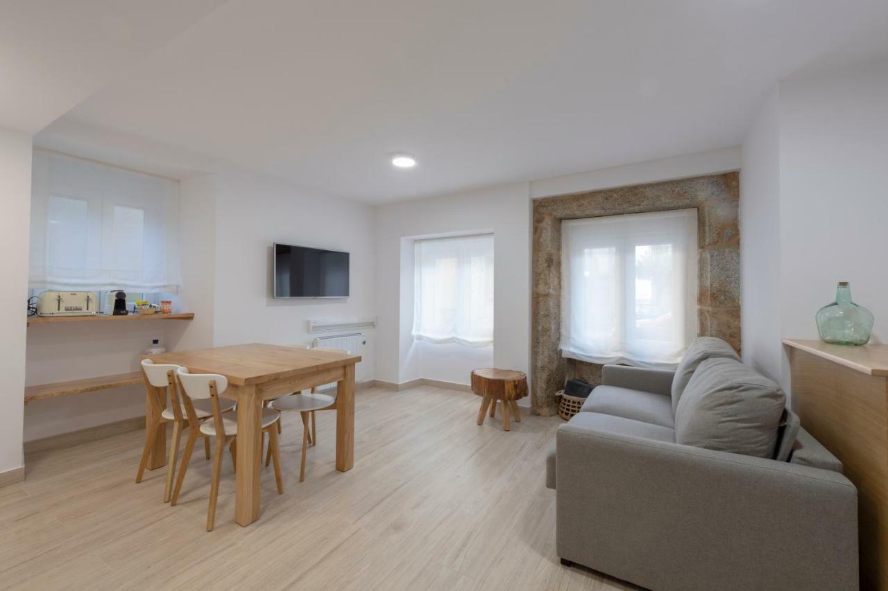Apartamentos Mar De Fondo Muxia Exteriör bild